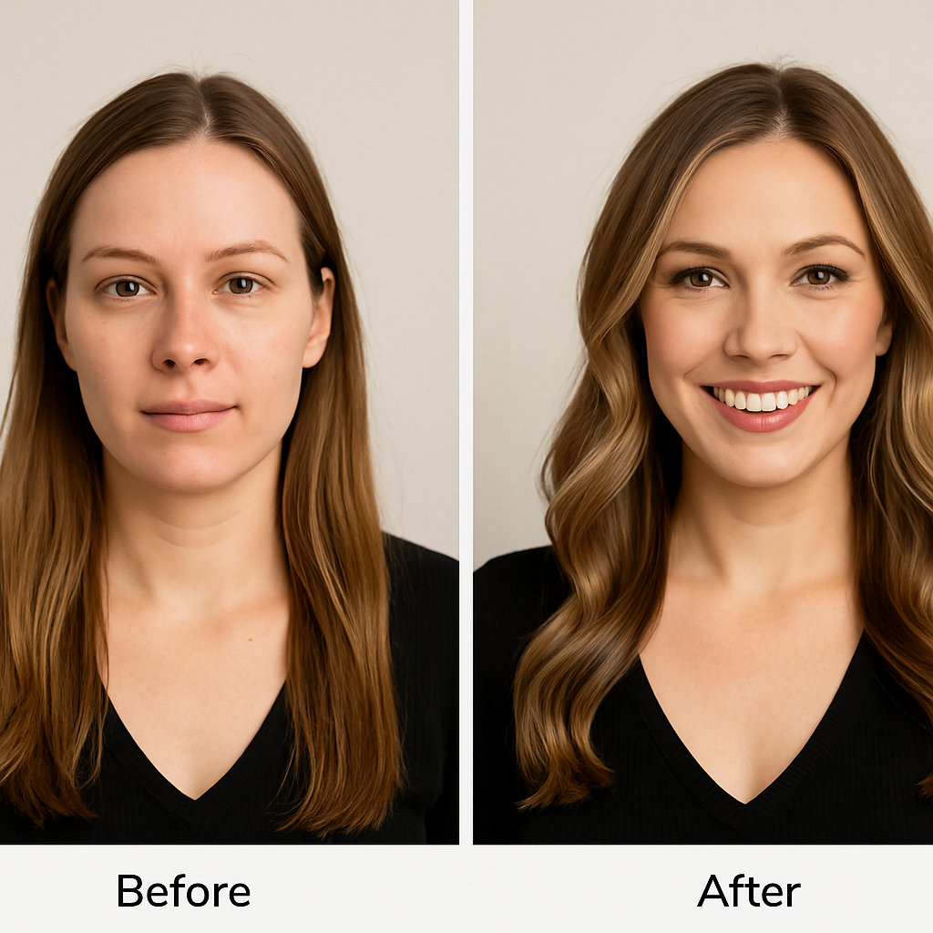 Professional Hair and Makeup Transformations